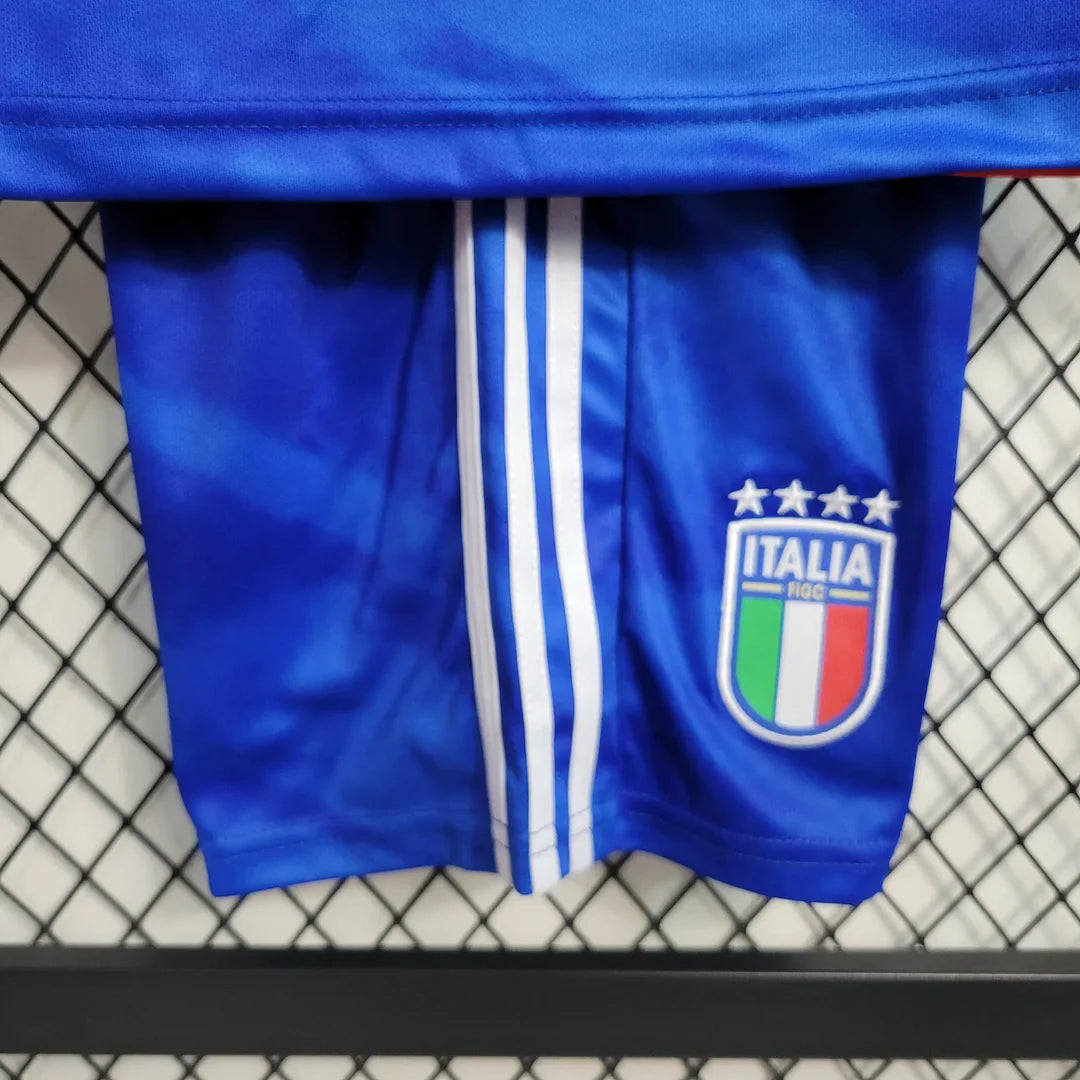 2023 Italy Home Football Shirt Kids Size
