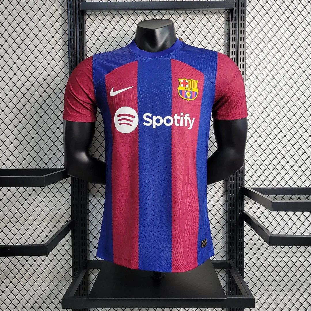 2023/2024 Barcelona Home Football Shirt - Player Version