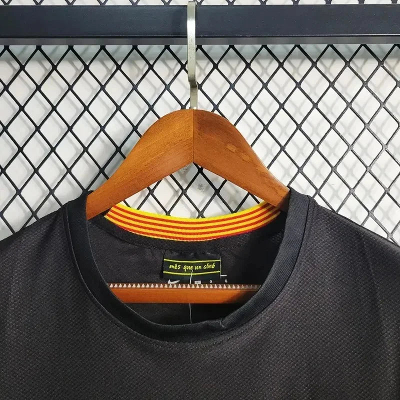 2013/2014 Retro Barcelona Black Football Shirt