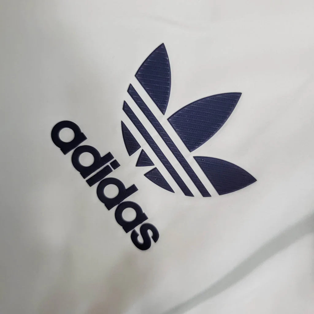 2023/2024 Real Madrid Windbreaker White Blue
