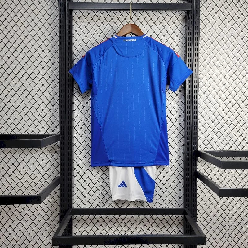 2024 Italy Home Football Shirt Kids Size