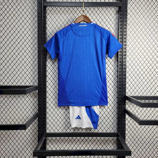 2024 Italy Home Football Shirt Kids Size