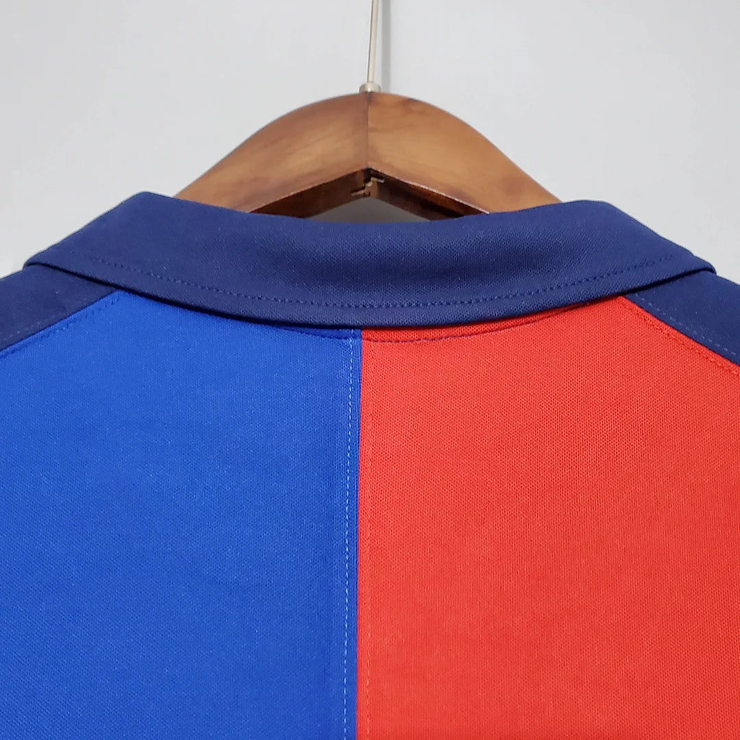 Retro Barcelona Home 100th Anniversary Version Football Shirt