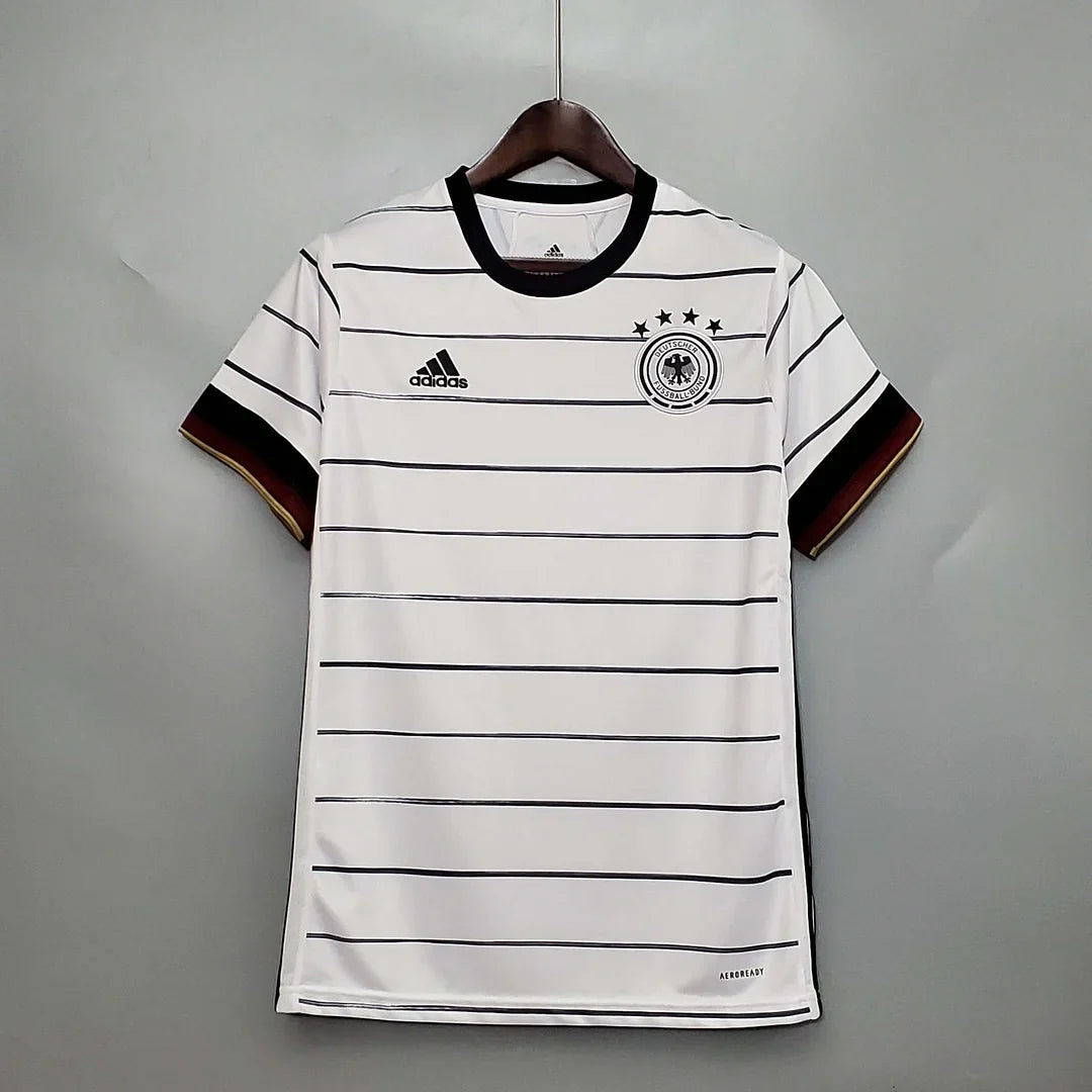 2020 Retro Germany Home Football Shirt