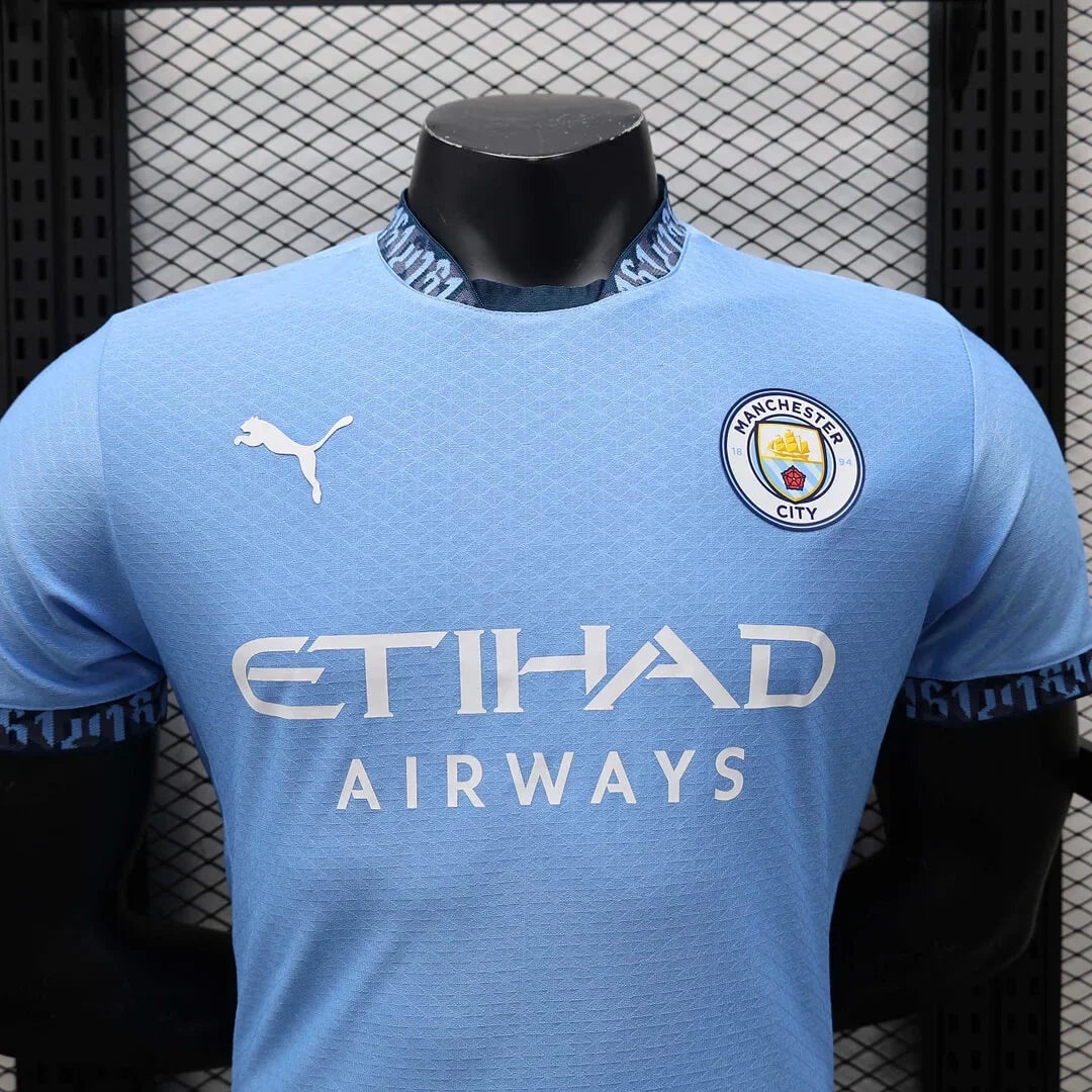 2024/2025 Manchester City Home Football Shirt - Player Version