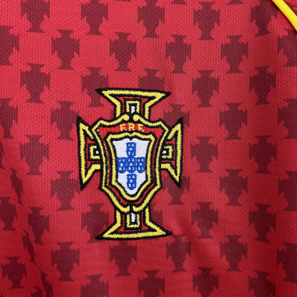 2004 Retro Portugal Home Football Shirt