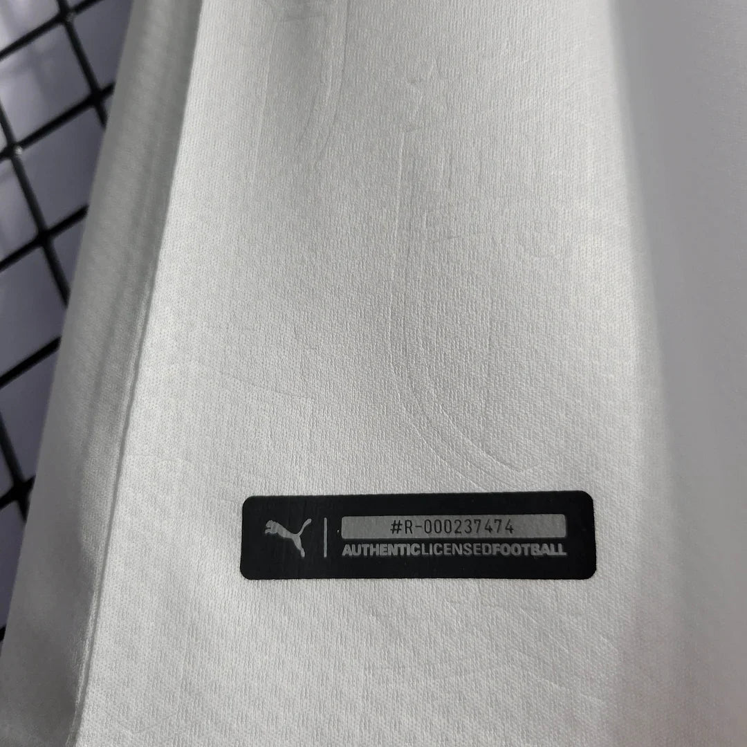 2021 Italy White Away Football Shirt