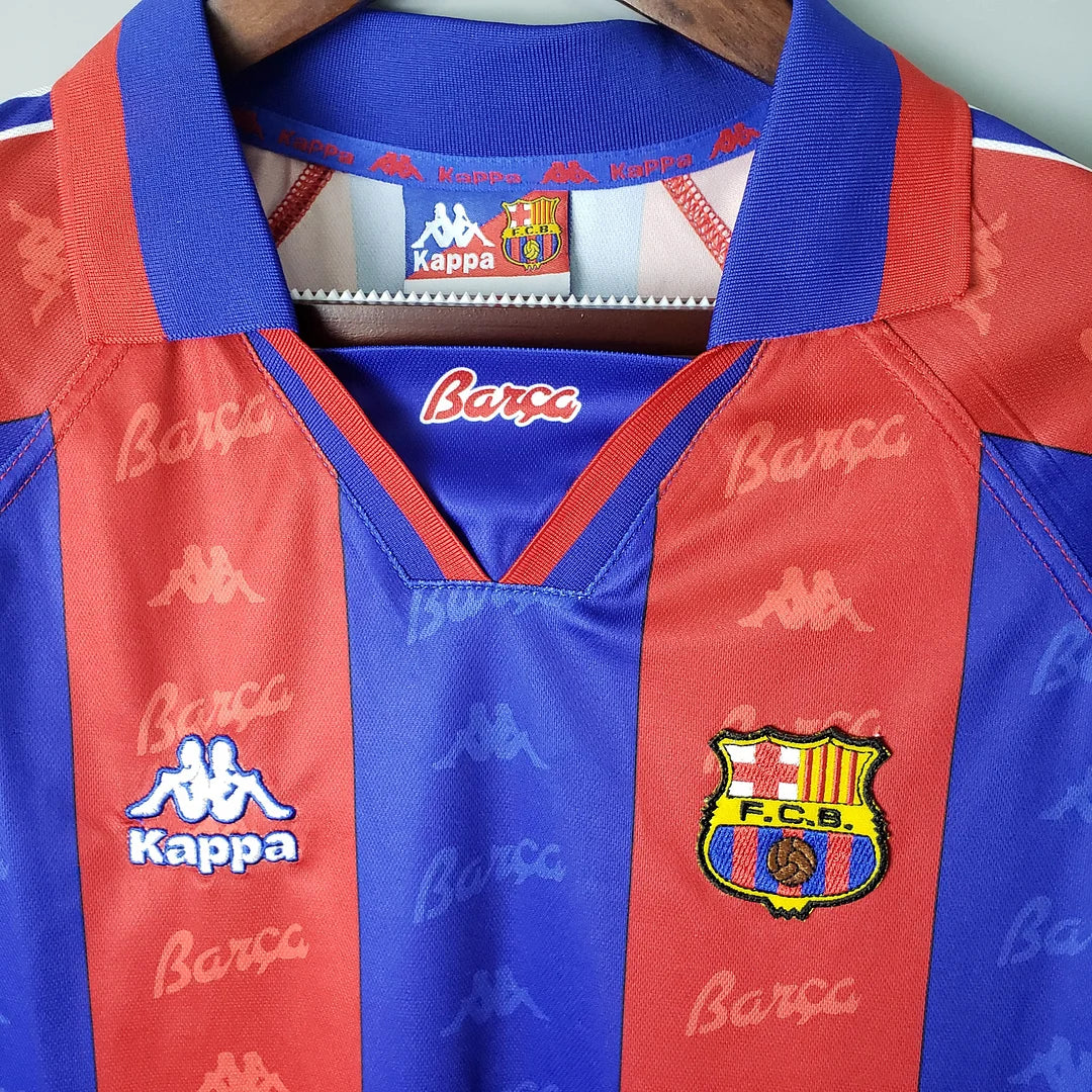 1995/1997 Retro Barcelona Football Shirt Home