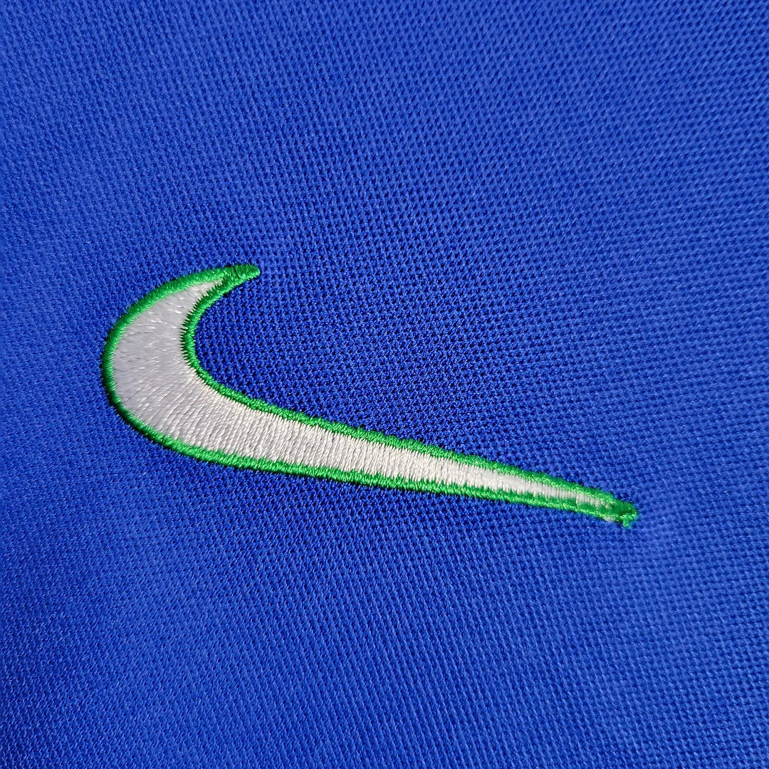 1998 Retro Brazil Away Football Shirt