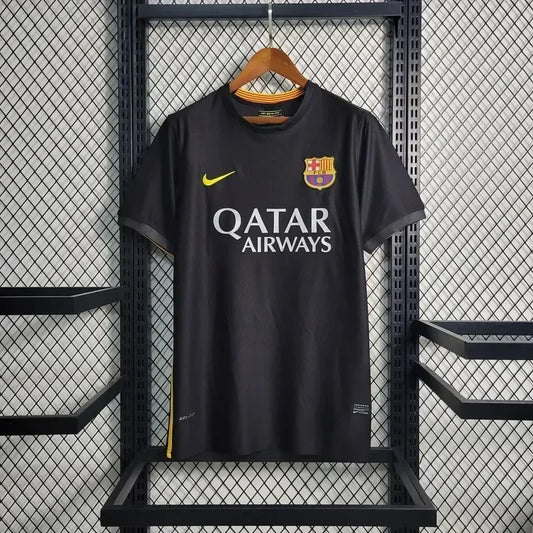 2013/2014 Retro Barcelona Black Football Shirt