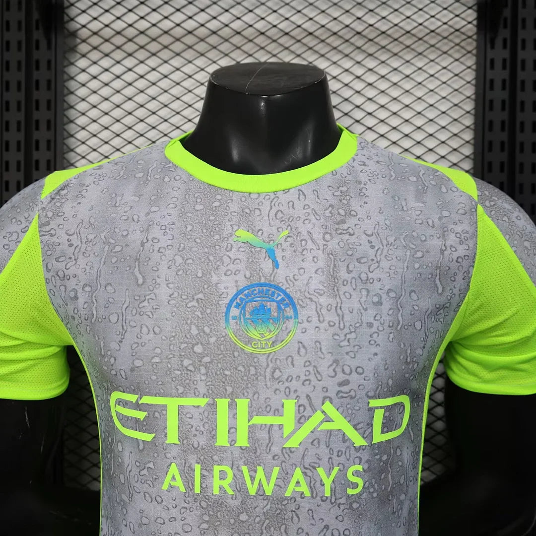 2025/2026 Manchester City Third Away Football Shirt - Player Version