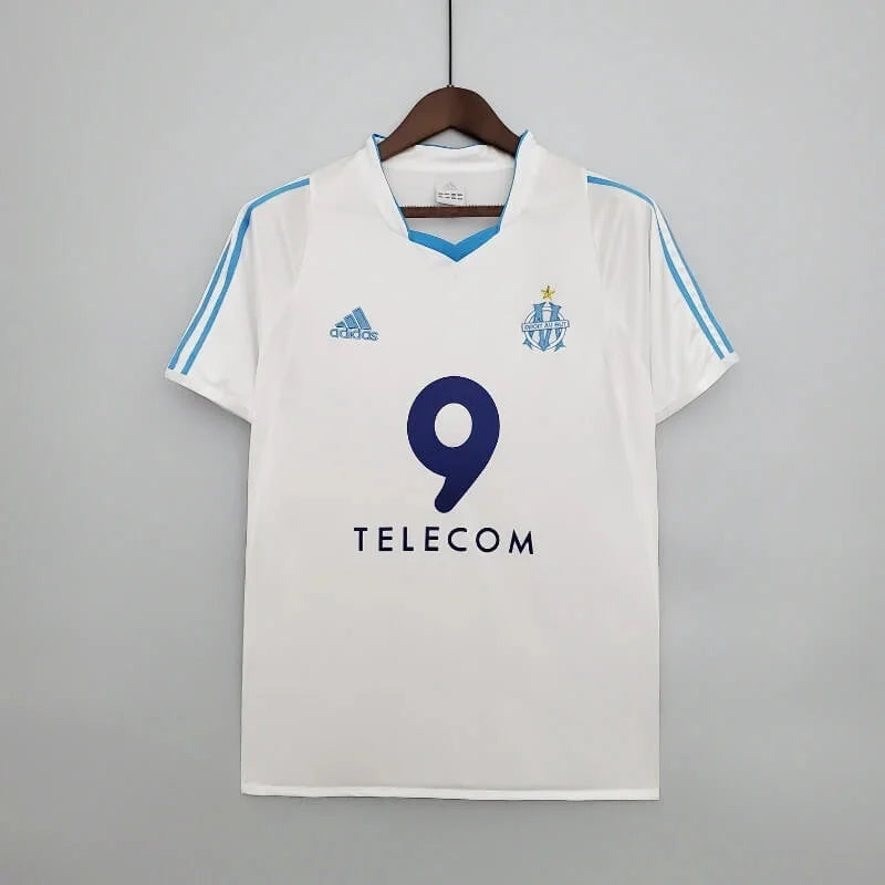 2002/2003 Retro Olympique de Marseille Home Football Shirt