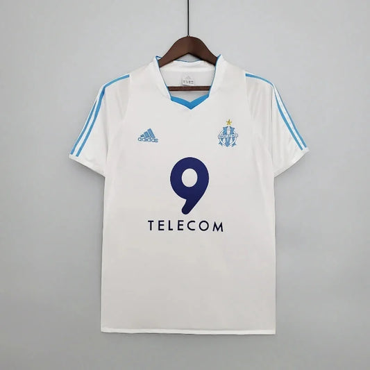 2002/2003 Retro Olympique de Marseille Home Football Shirt