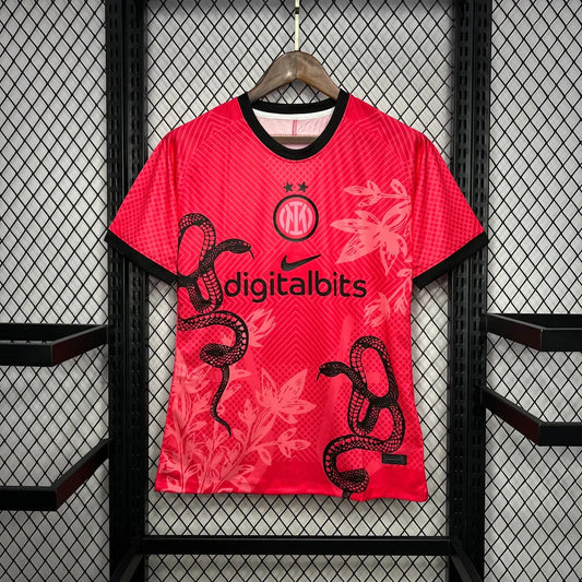 2024/2025 Inter Milan Special Edition Red Football Shirt