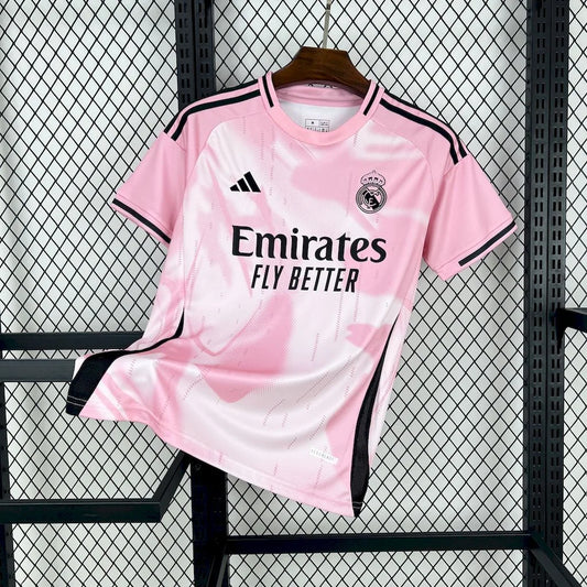 2025/2026 Real Madrid Special Edition Pink Football Shirt