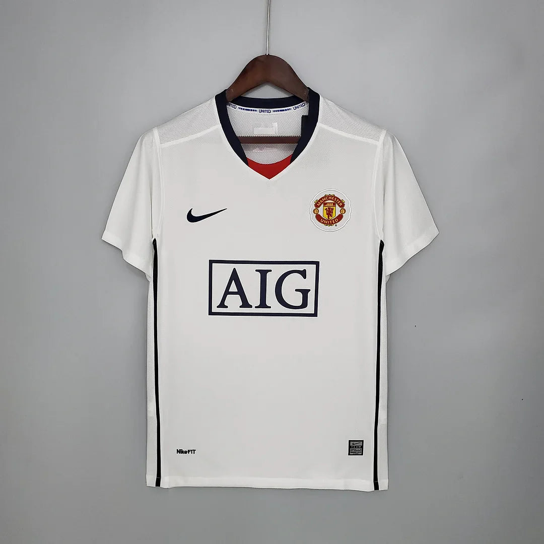 2008/2009 Retro Manchester United Away Football Shirt