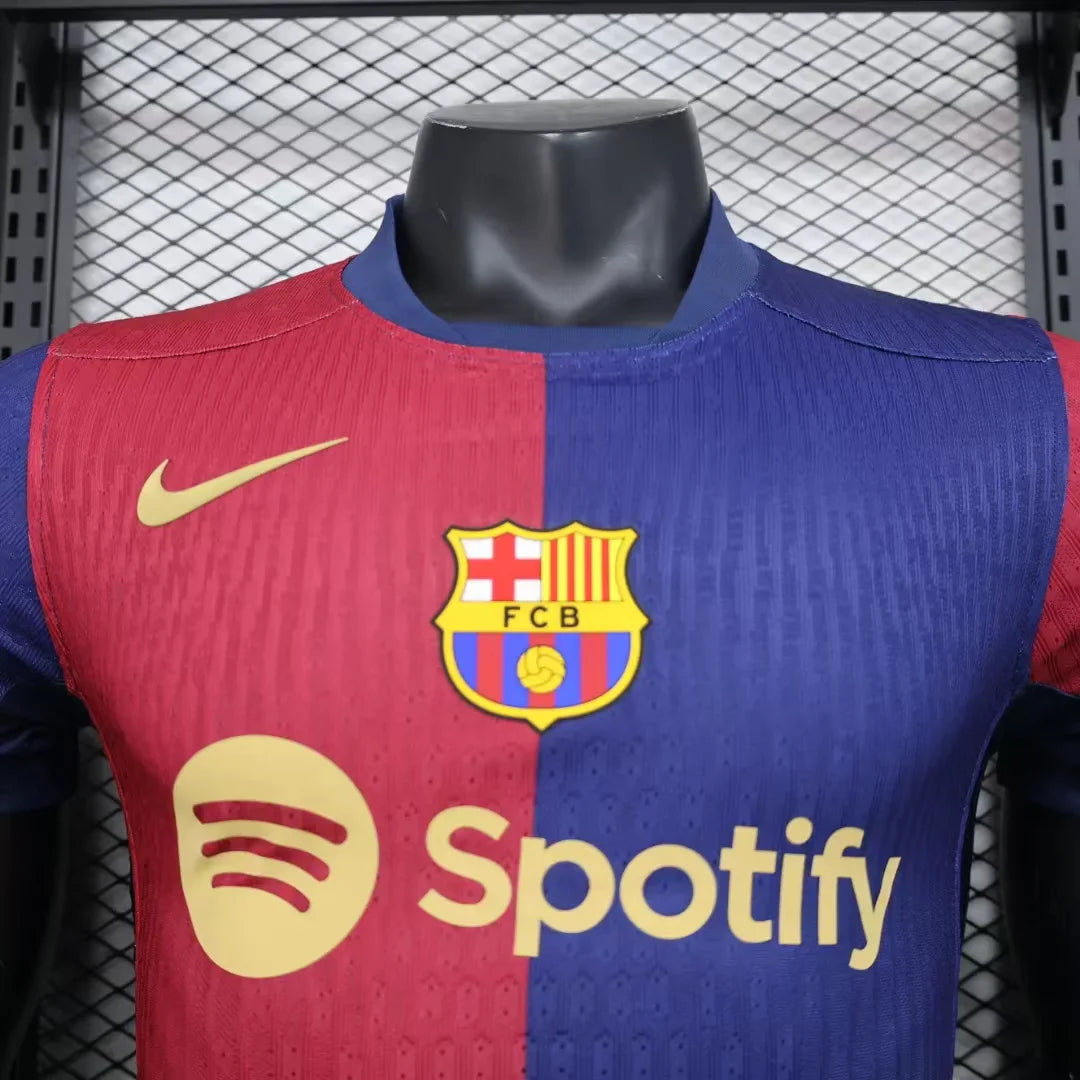 2024/2025 Barcelona Home Football Shirt - Player Version