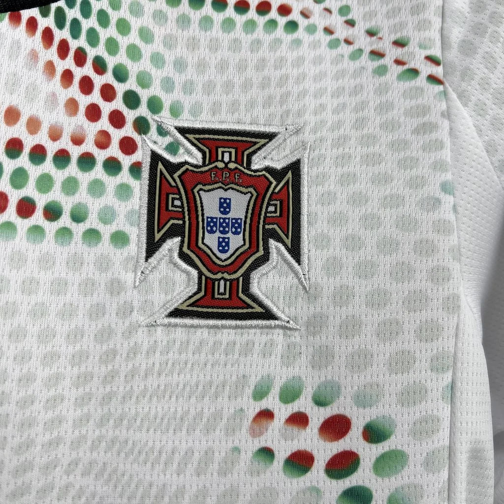 2025 Portugal Away Football Shirt Kids Size