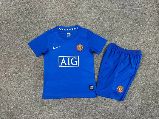 2007/2008 Retro Manchester United Away Football Shirt Kids Size