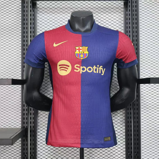 2024/2025 Barcelona Home Football Shirt - Player Version