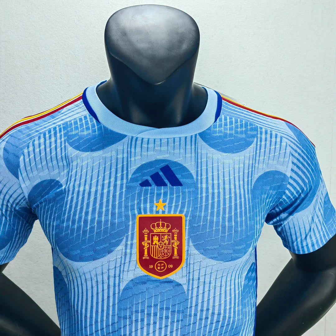 2022 FIFA World Cup Spain Away Football Shirt - Player Version