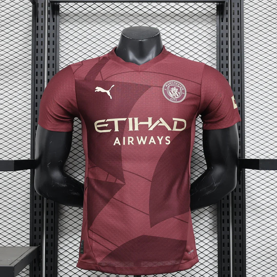2024/2025 Manchester City Third Away Football Shirt - Player Version