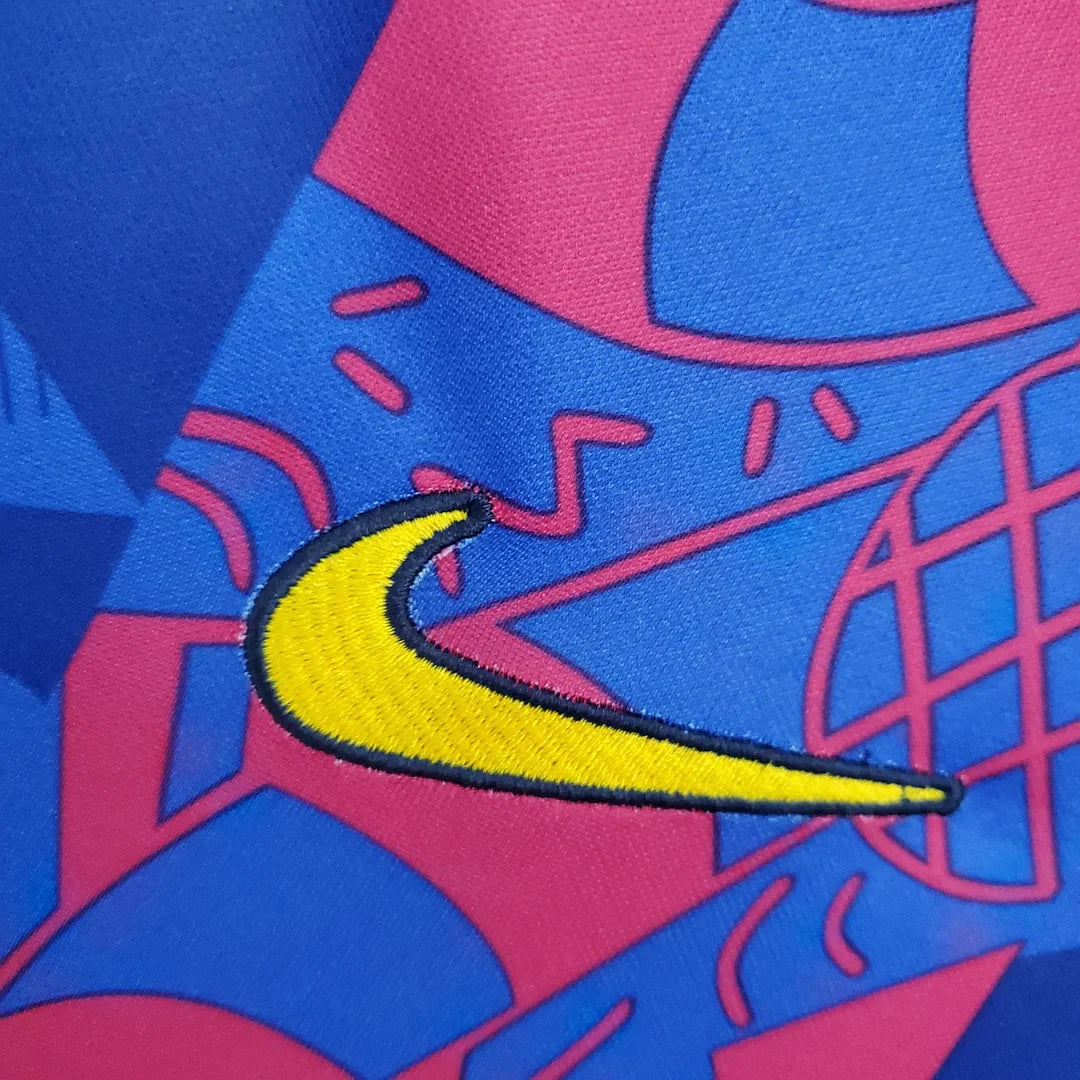 2021 / 2022 Retro Barcelona Football Third Kit Shirt