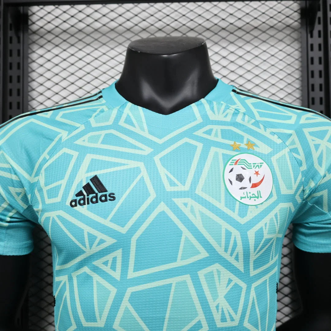 2023/2024 Algeria National Team Blue Football Shirt - Player Version