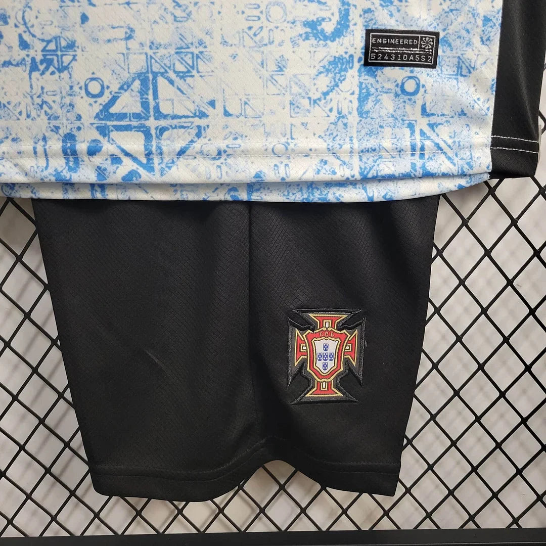 2024 Portugal Away Football Shirt Kids Size