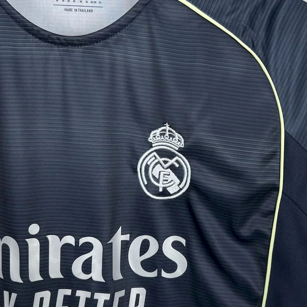2025/2026 Long Sleeve Real Madrid Away Football Shirt