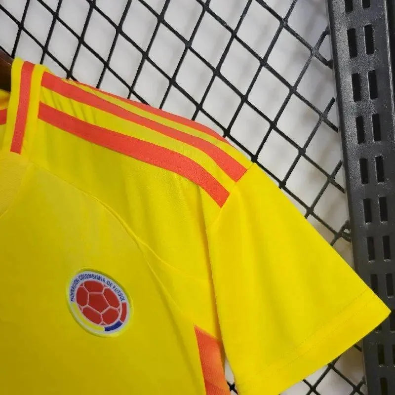 2024 Colombia Home Football Shirt Kids Size