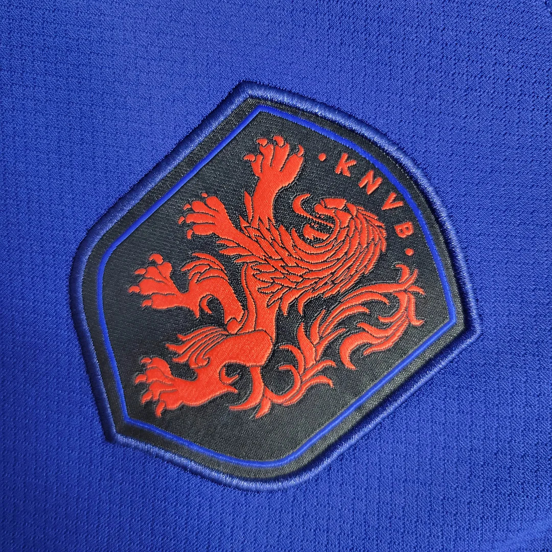 2022 FIFA World Cup Netherlands National Team Away Football Shirt