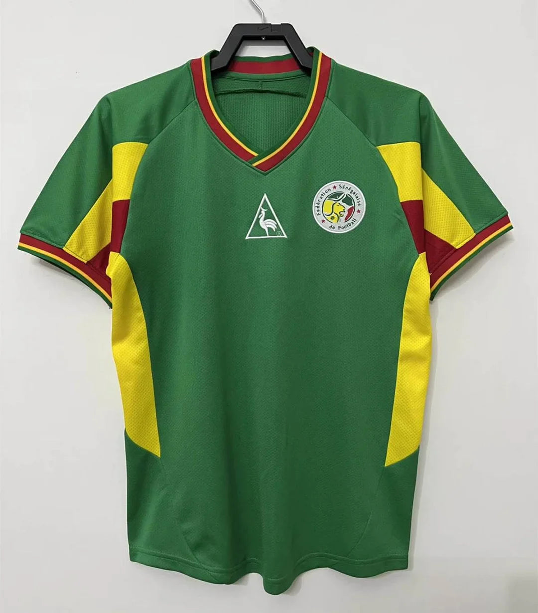 2002 Retro Senegal National Team Away Football Shirt