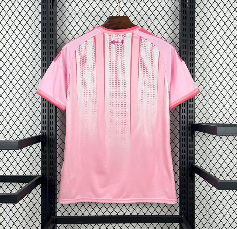 2026 Algeria World Cup Pre-Match Pink Football Shirt