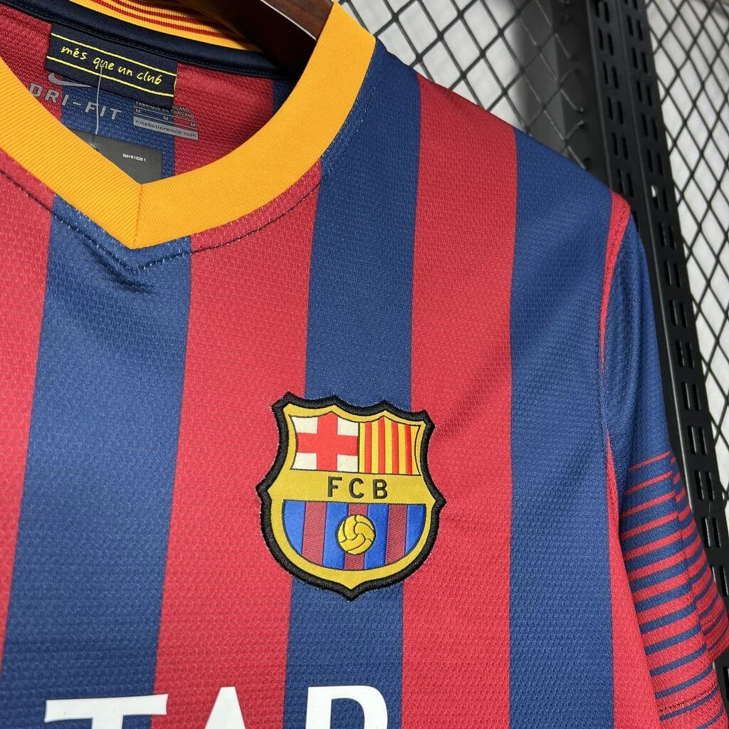 2013/2014 Retro Barcelona Home Football Shirt