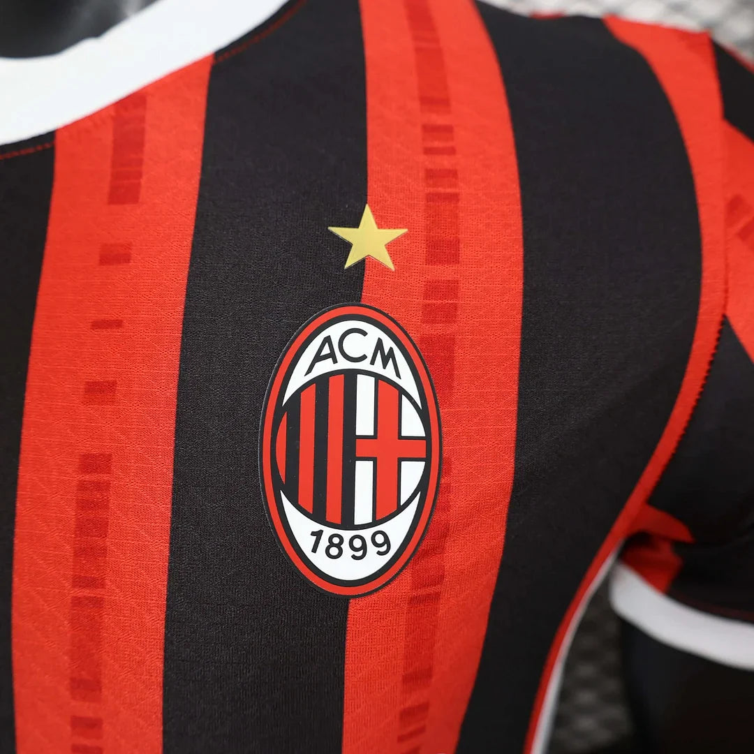 2024/2025 AC Milan Home Football Shirt - Player Version