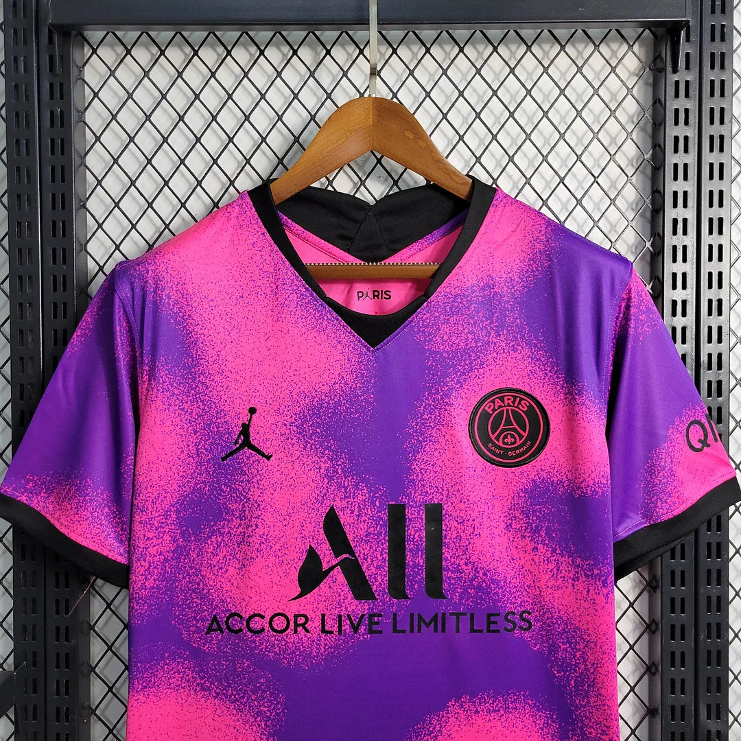 2020/2021 Retro Psg Paris Saint-Germain Fourth Away Football Shirt