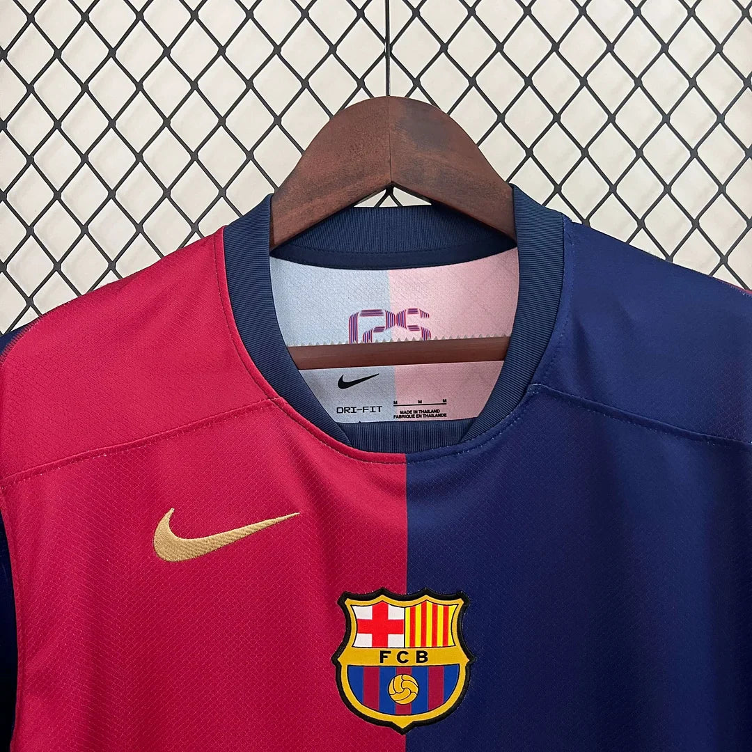 2024/2025 Barcelona Home Spotify Football Shirt