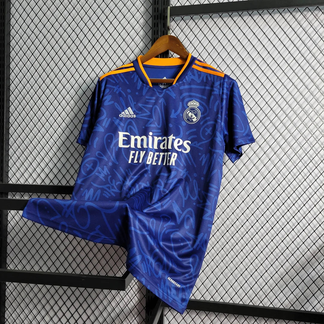 2021/2022 Retro Real Madrid Away Football Shirt