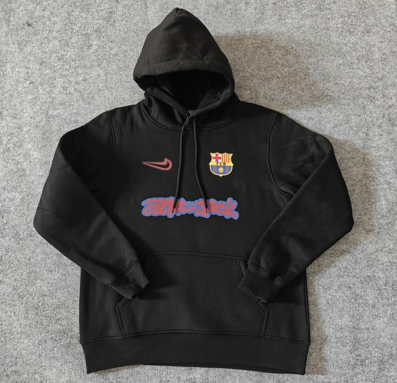 25/26 Barcelona Black Cactus Jack Hoodie