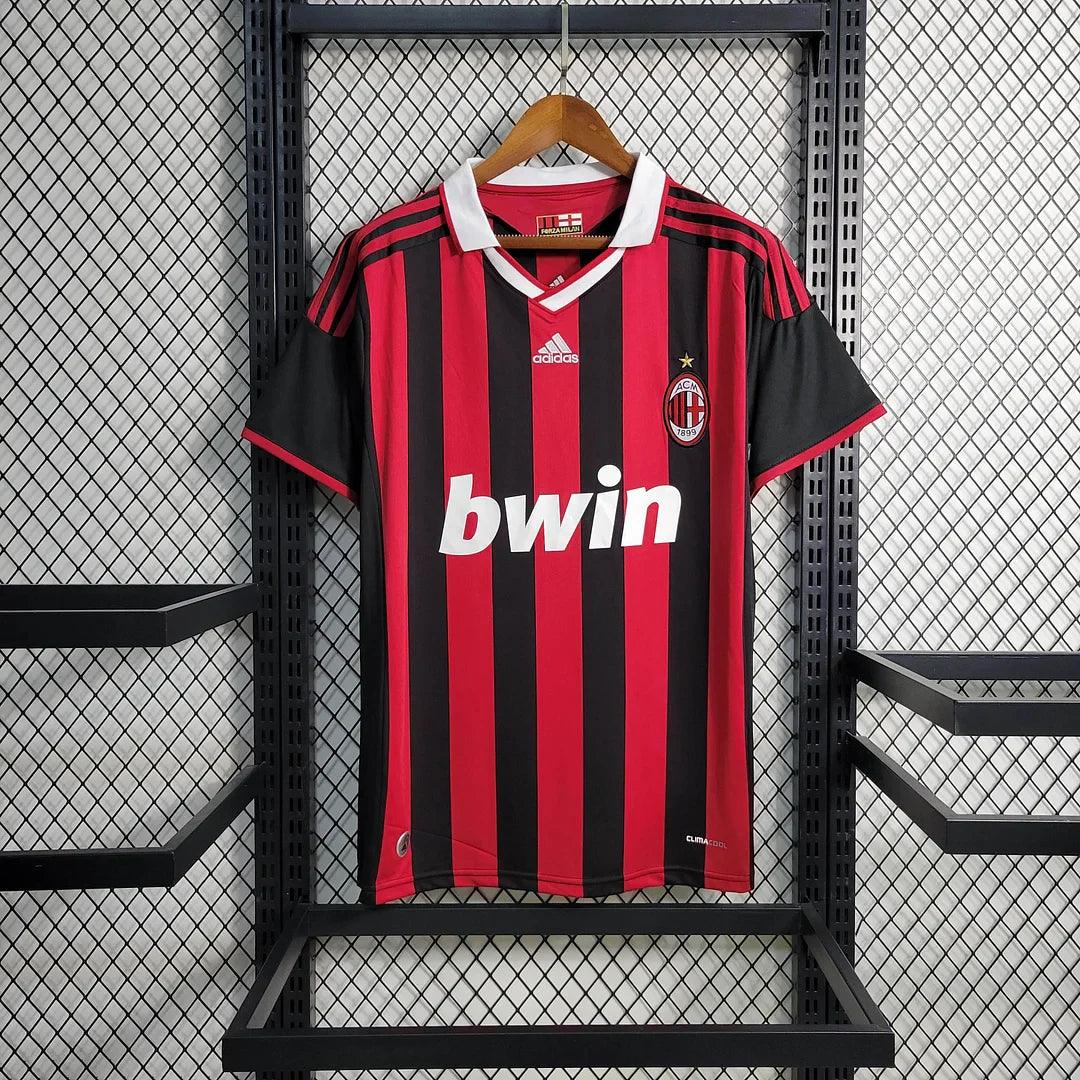 2009/2010 Retro AC Milan Home Football Shirt