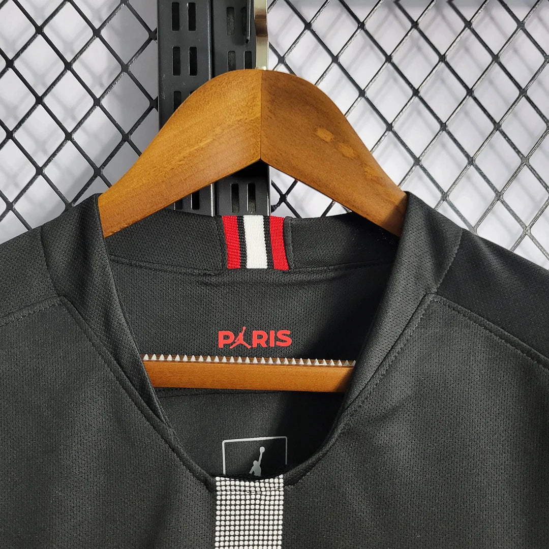 2018/2019 Retro Psg Paris Saint-Germain Black Football Shirt