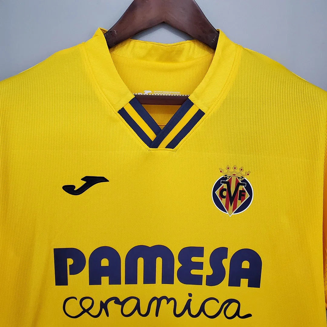 2021/2022 Villarreal Home Retro Football Shirt
