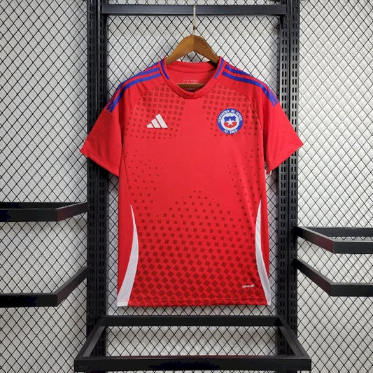 2024 Chile National Team Home Football Shirt