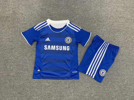 2011/2012 Retro Chelsea Home Football Shirt Kids Size