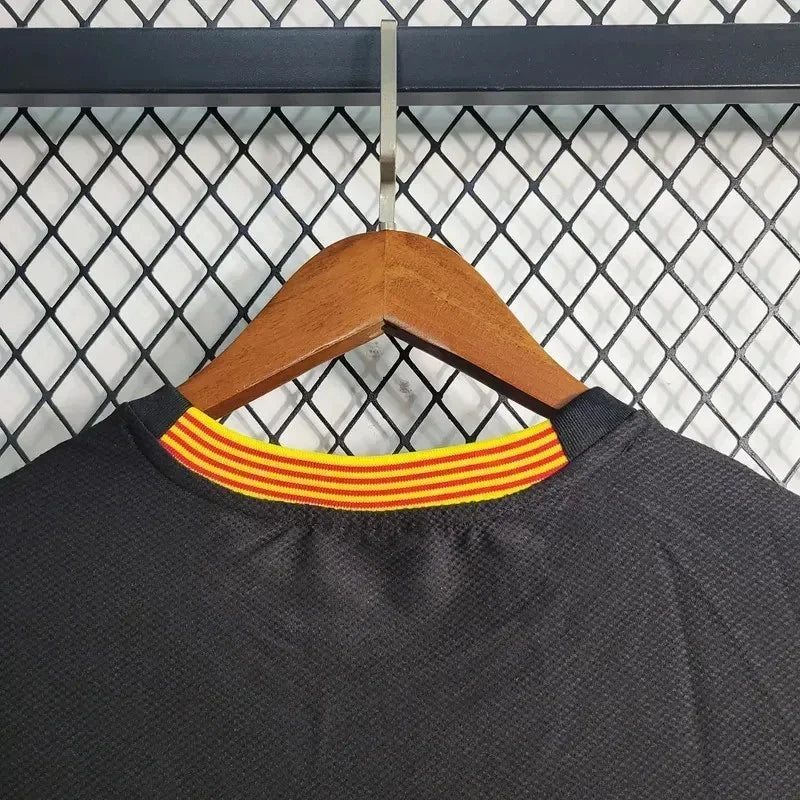 2013/2014 Retro Barcelona Black Football Shirt