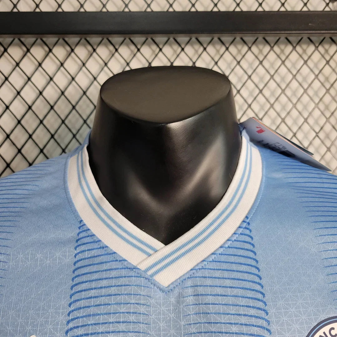 2023/2024 Manchester City Home Football Shirt - Player Version
