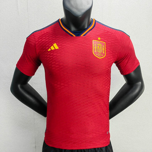 2022 FIFA World Cup Spain Home Football Shirt - Player Version