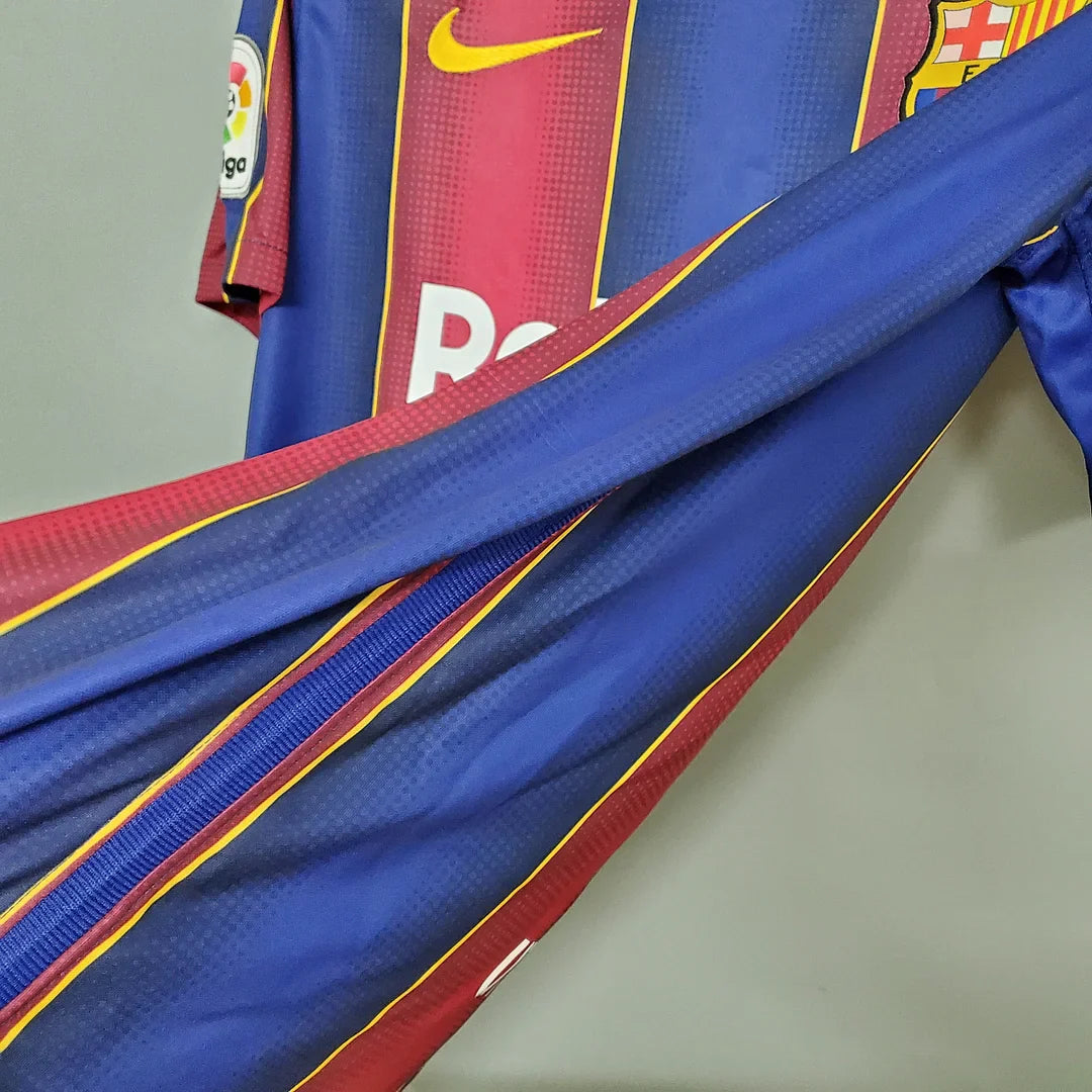 2020/2021 Retro Barcelona Home Football Shirt