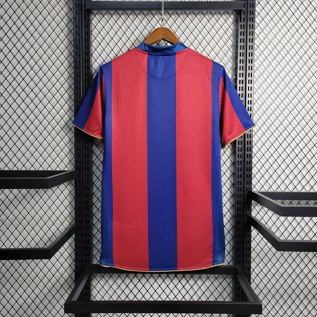 2007/2008 Retro Barcelona Home Football Shirt